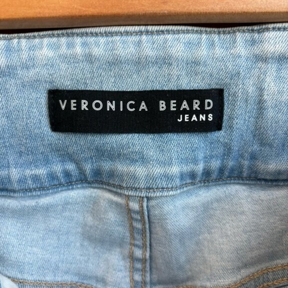Veronica Beard Katherine Corset-Waist Extra High Rise Jeans, Size 26/ 2 - Picture 9 of 13